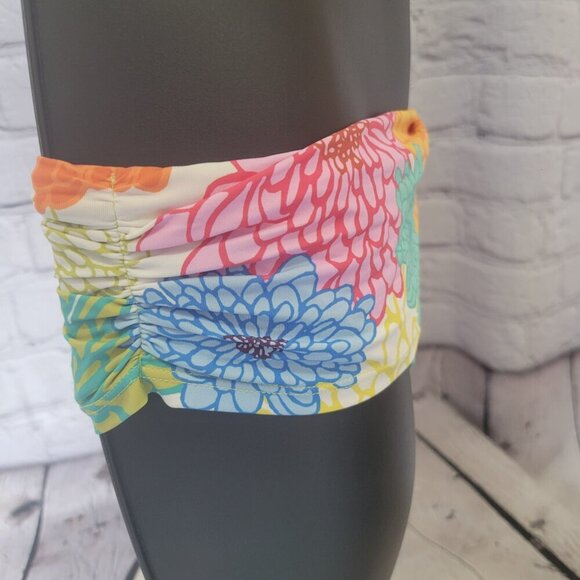 Bleu by Rod Beattie Fresh Picks Printed Sarong Hipster Bikini Bottoms - Picture 3 of 6